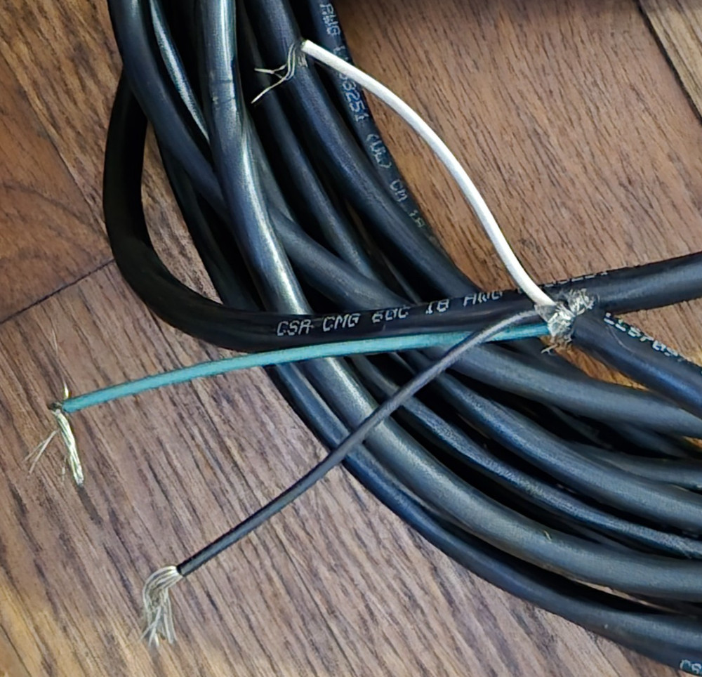 ComNav Rotary Rudder Feedback # 20330008 43"cable preowned