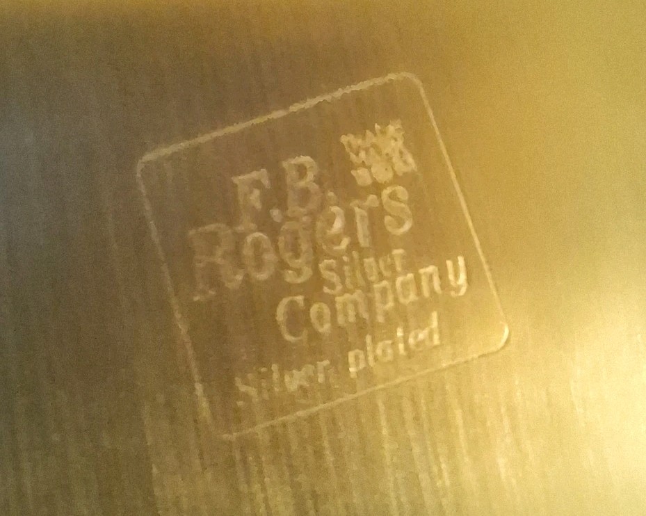 Retro Silver Plated Fruit/Bread Basket by FB Rogers Silver Co