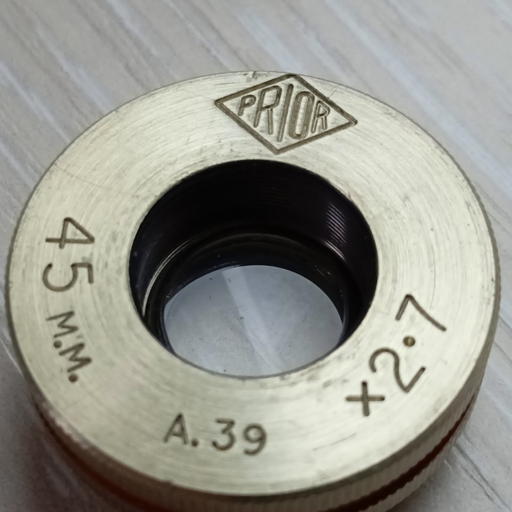 Prior 45mm x2.7 A.39 MICROSCOPE OBJECTIVE PART #0201