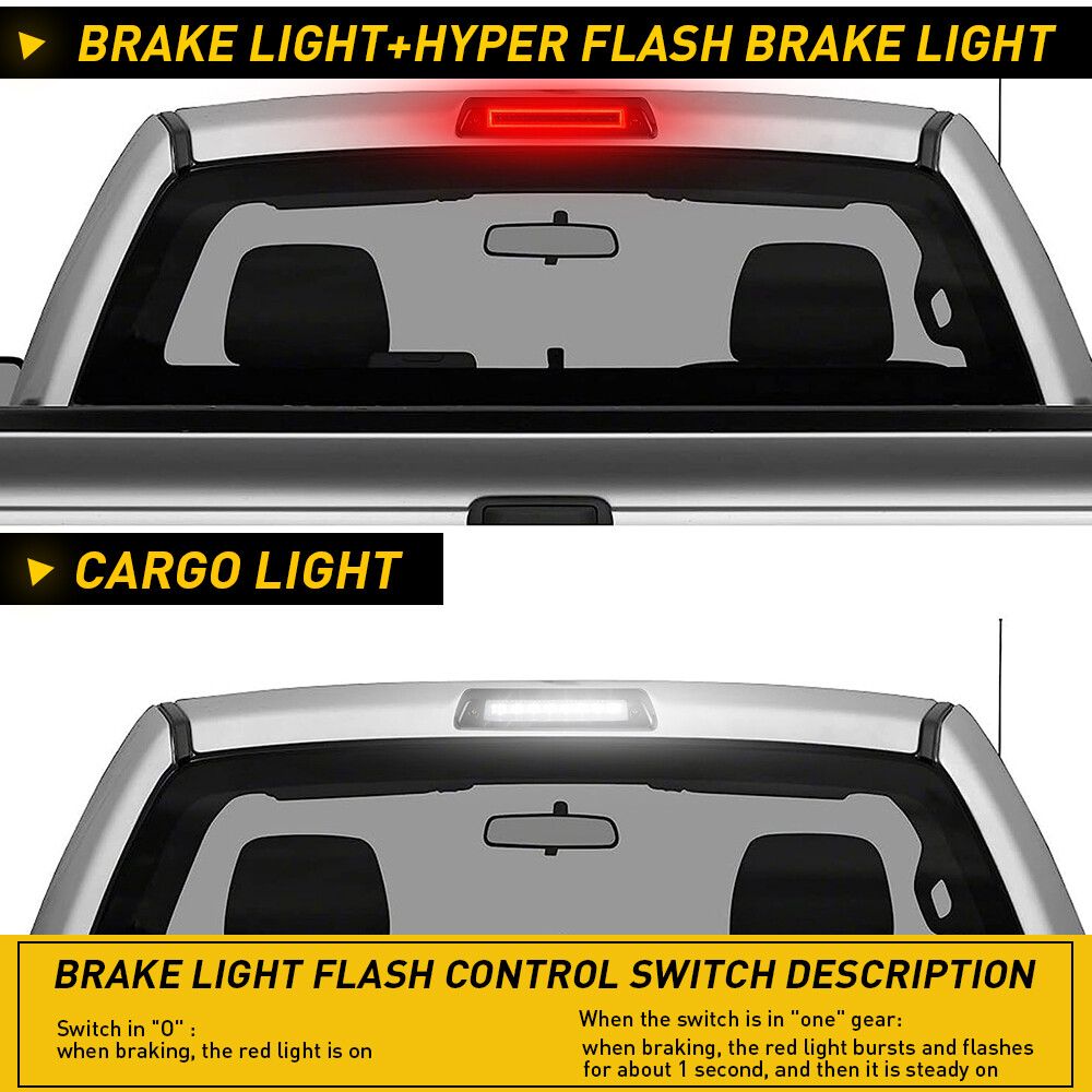 For 2009-14 Ford F150 Raptor SVT LED 3rd Third Brake Light High Mount Stop Lamp