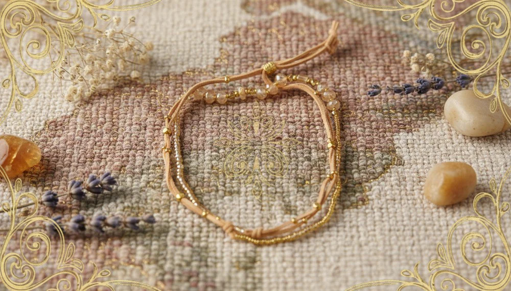 Beaded Leather Necklace