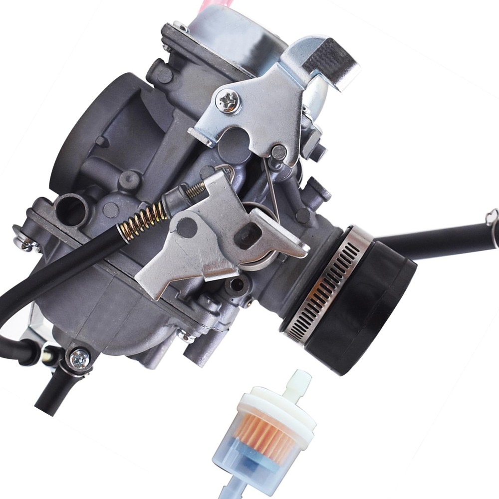 Carburetor with Intake Boot for KSF250 1988-2003