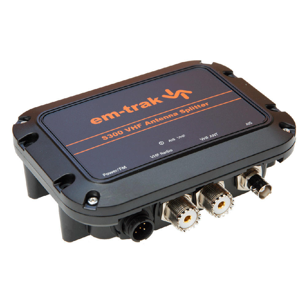 em-trak VHF Antenna Splitter Marine Electronics 413-0060