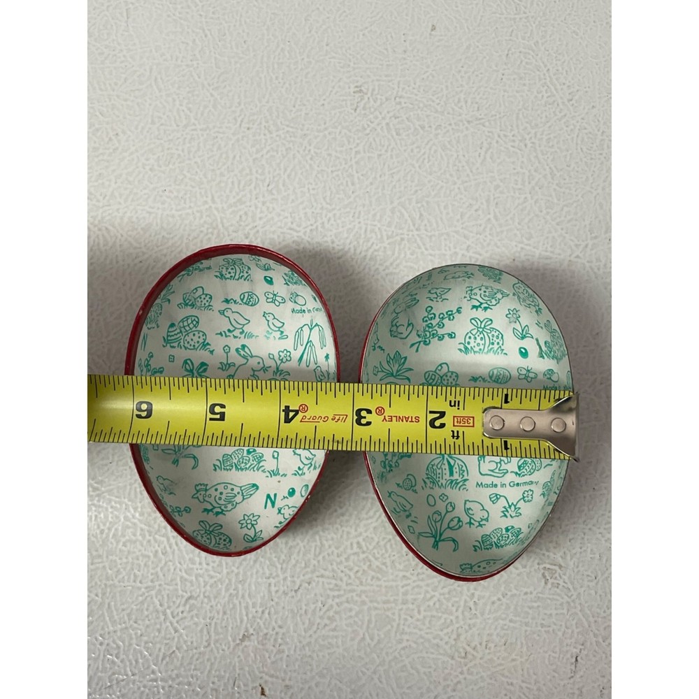 Vintage German Easter Egg Rabbit & Chicks Design by M. Drechsel Germany