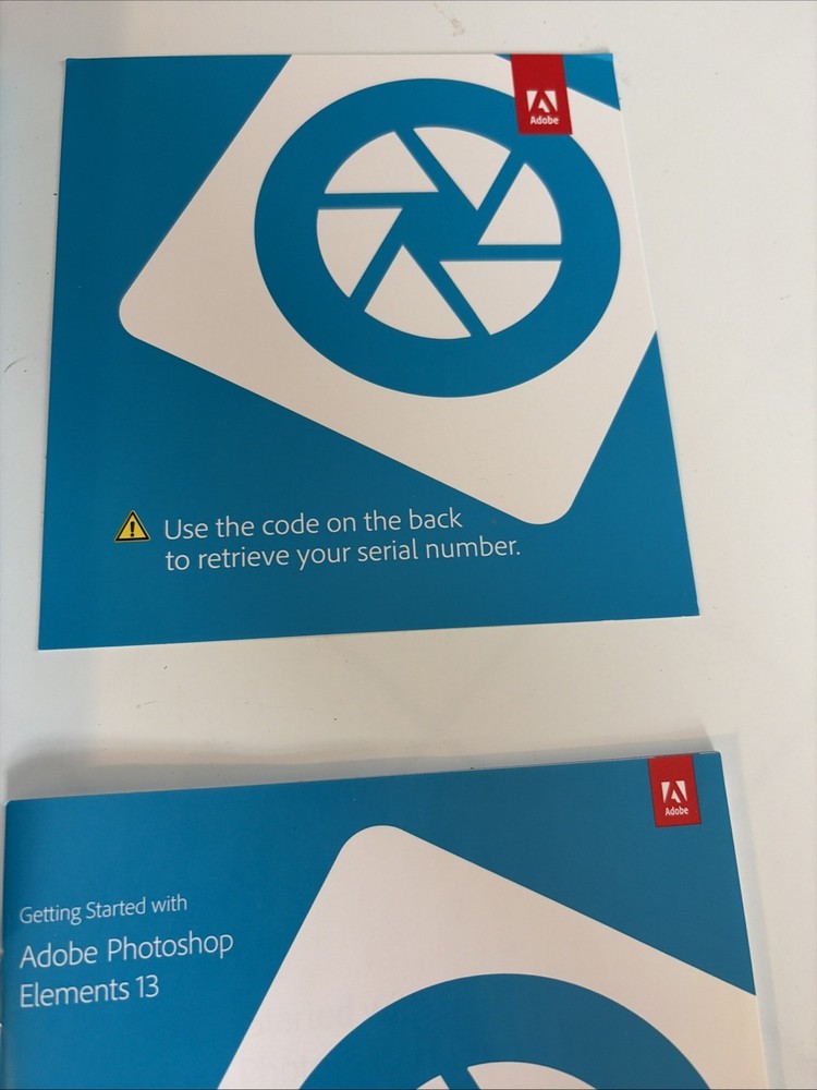 ADOBE PHOTOSHOP ELEMENTS 13 (2014, Retail) WIN/MAC