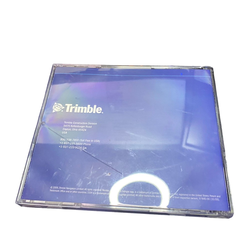 trimble dsm 232 software Cd Version 1.0 On 57445-00