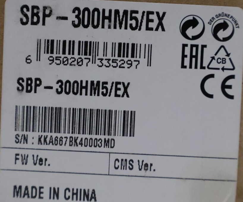 Open Box Hanwha Techwin SBP-300HM5/EX Camera Hanging Mount