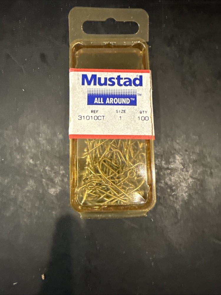 Mustad Ref 31010 ST Size 1 100 Per Box