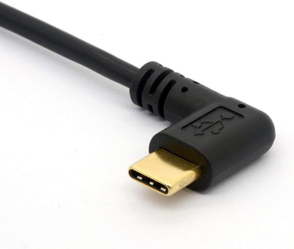 Angle USB Type C to Micro Cable, 90 Degree USB-C Male TypeC To Mini