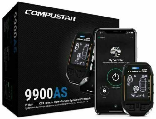 Compustar CSX9900-AS 2-Way CSX Remote Start + Security Kit with Drone LTE Module