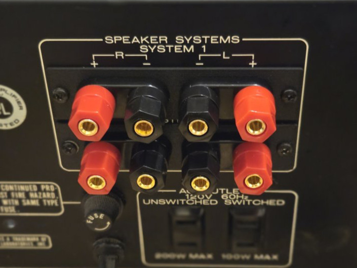 Marantz Model 2226B speaker terminal upgrade kit