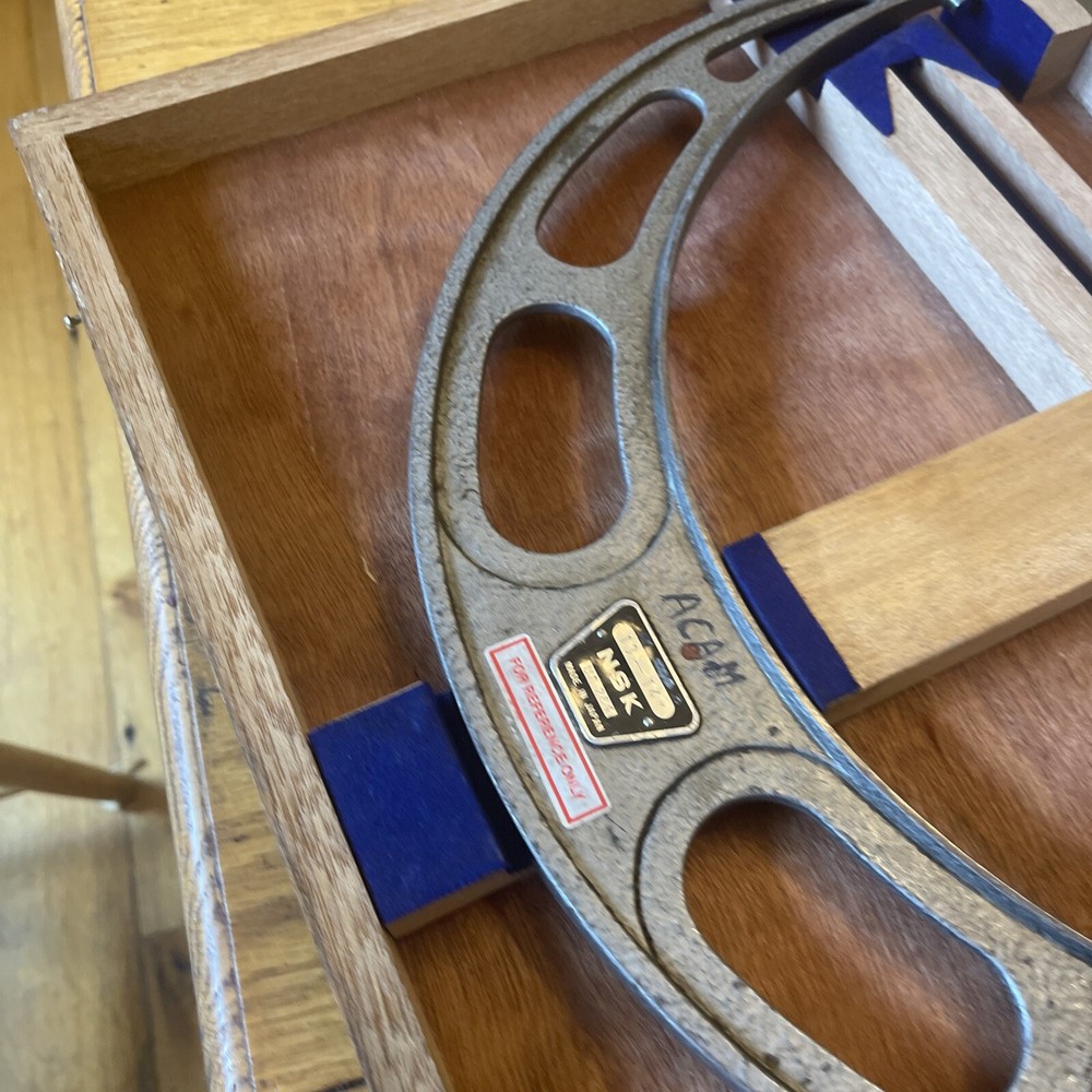 NSK Outside Micrometer, 14-15" Range W/ Box & Standard see pics