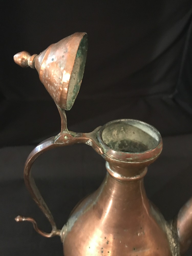 Antique Copper Middle Eastern Ewer/Tea Pot
