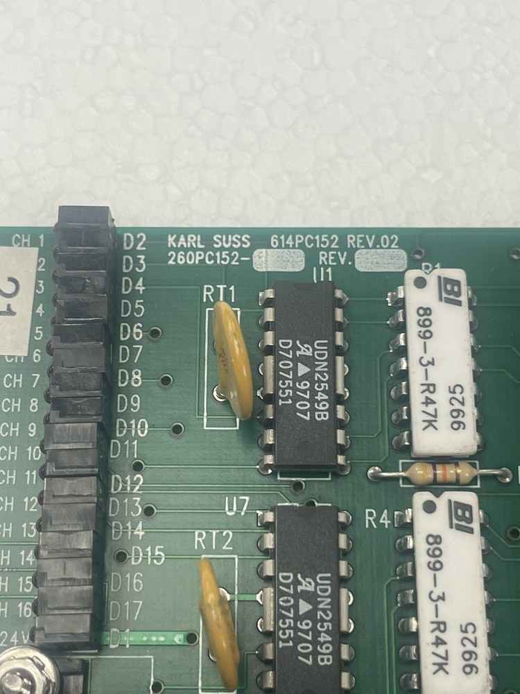 KARL SUSS 614PC152 REV.02 BOARD