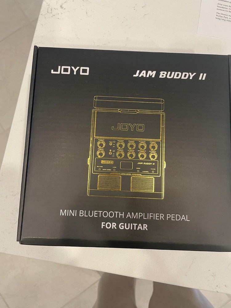 JAM BUDDY II 10W Guitar Amp 14 Amp Models 9 Effects Drum Machine/Loop/ Bluetooth