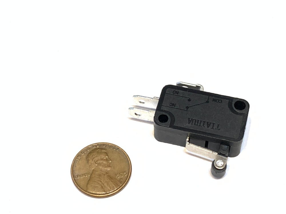 10 Pieces Black Limit Switch rollar roller micro small 3d printer cnc Lever c19