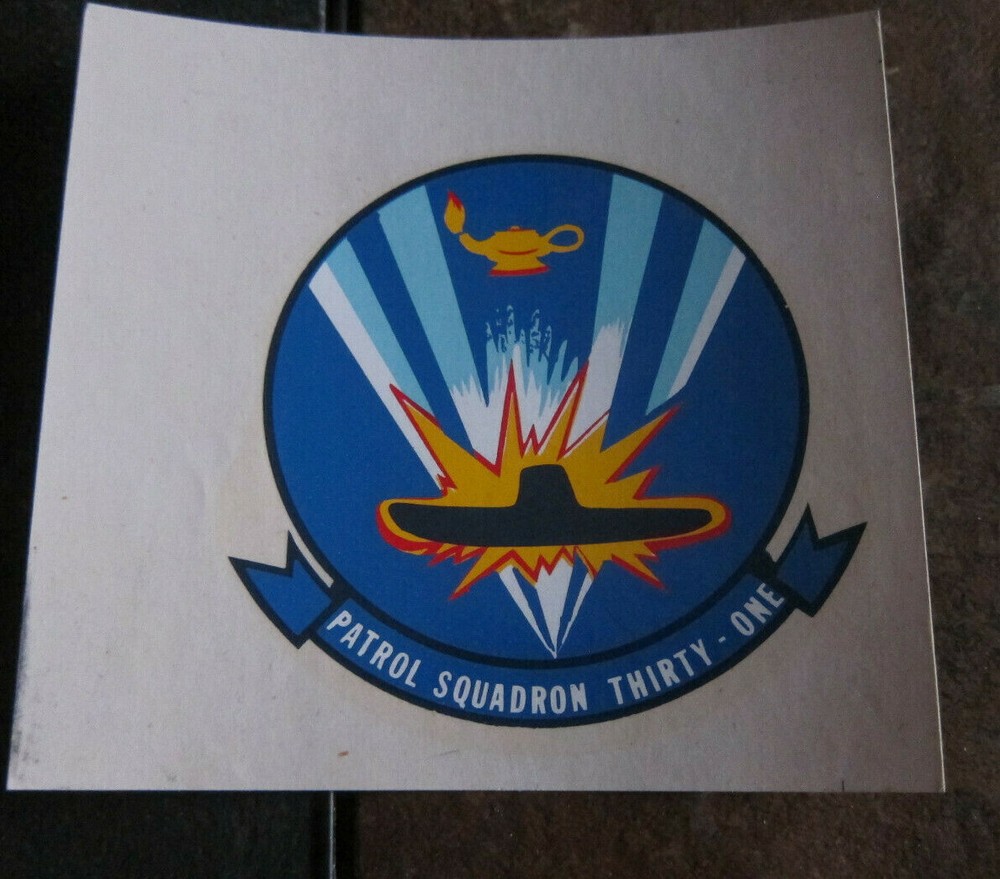 USN Navy Patrol Squadron Thirty-One Decal