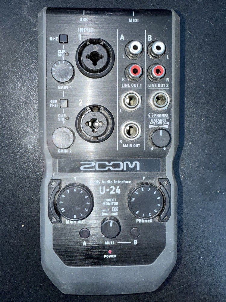 Zoom U-24 Handy Audio Interface