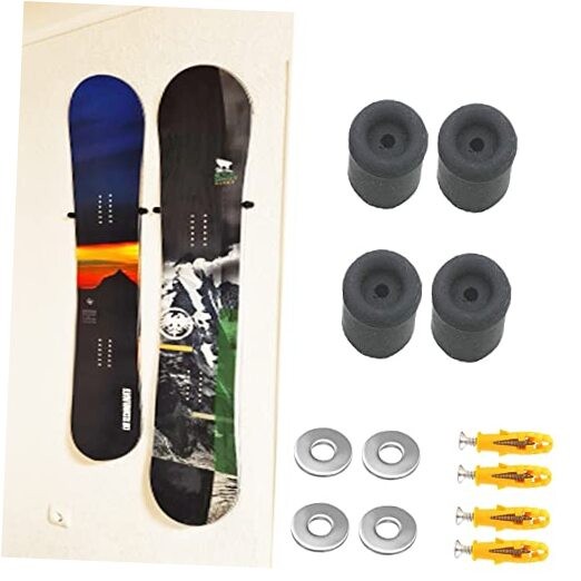 Ski/ Snowboard Storage Rack, Snowboard Display Rack, Wall Mount Storage