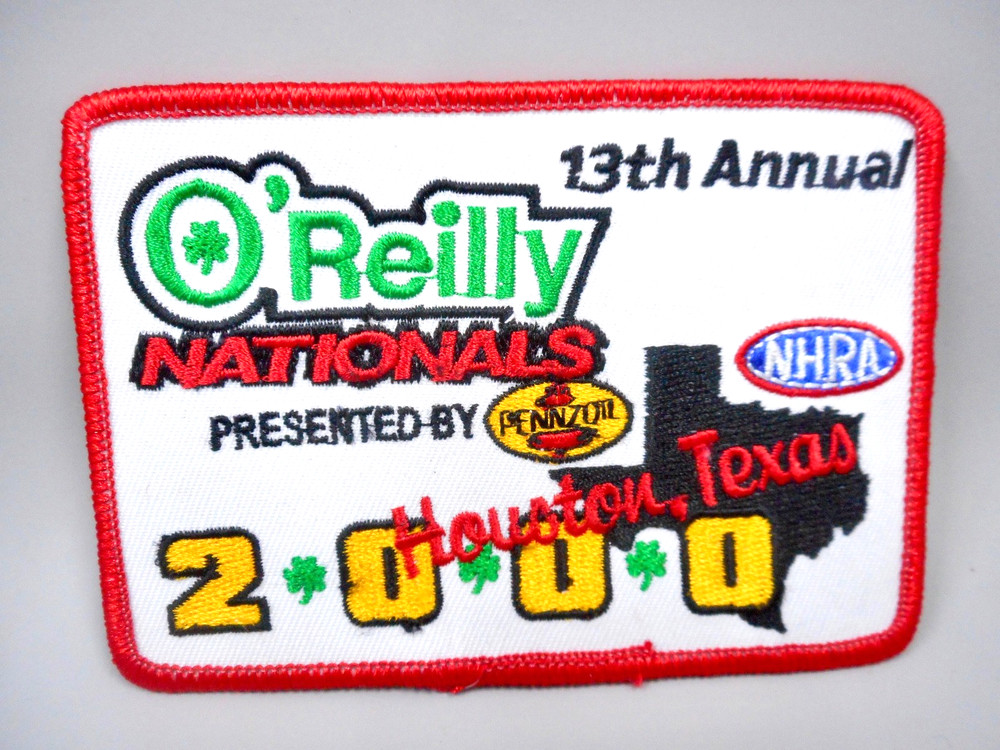NHRA Houston Texas Nationals 4" Racing Patch 2000