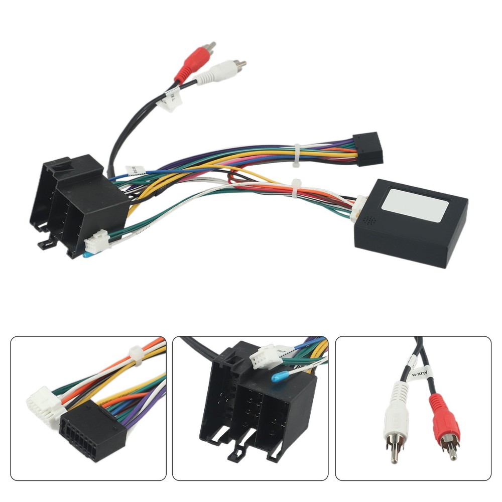 Black Automotive CAN Bus Adapter Decoder for Giulietta Head Unit Accessories