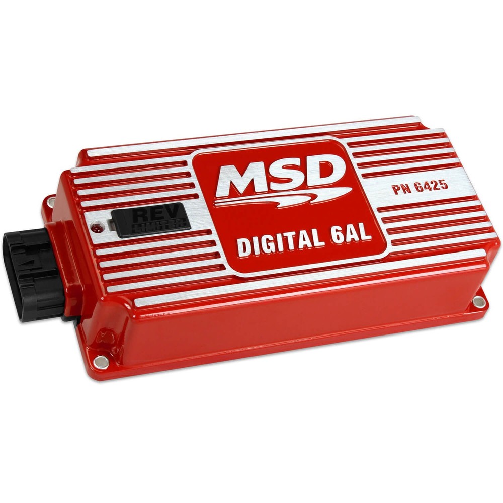 MSD 6425 Digital 6AL Ignition Control w/ Rev Control - Red