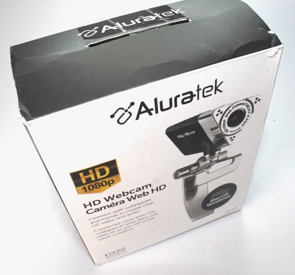 Aluratek HD Webcam 1080p