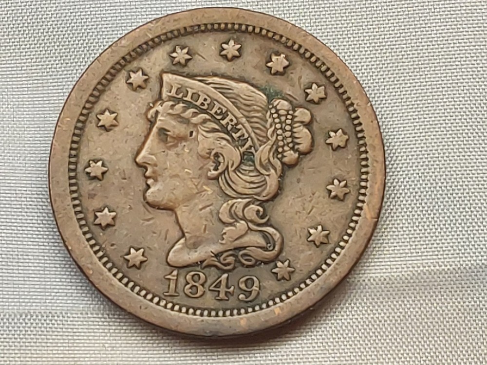 1849 Large Cent - Very Nice Coin
