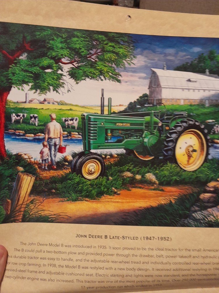 John Deere 2008 Calendar Good Preowned Condition
