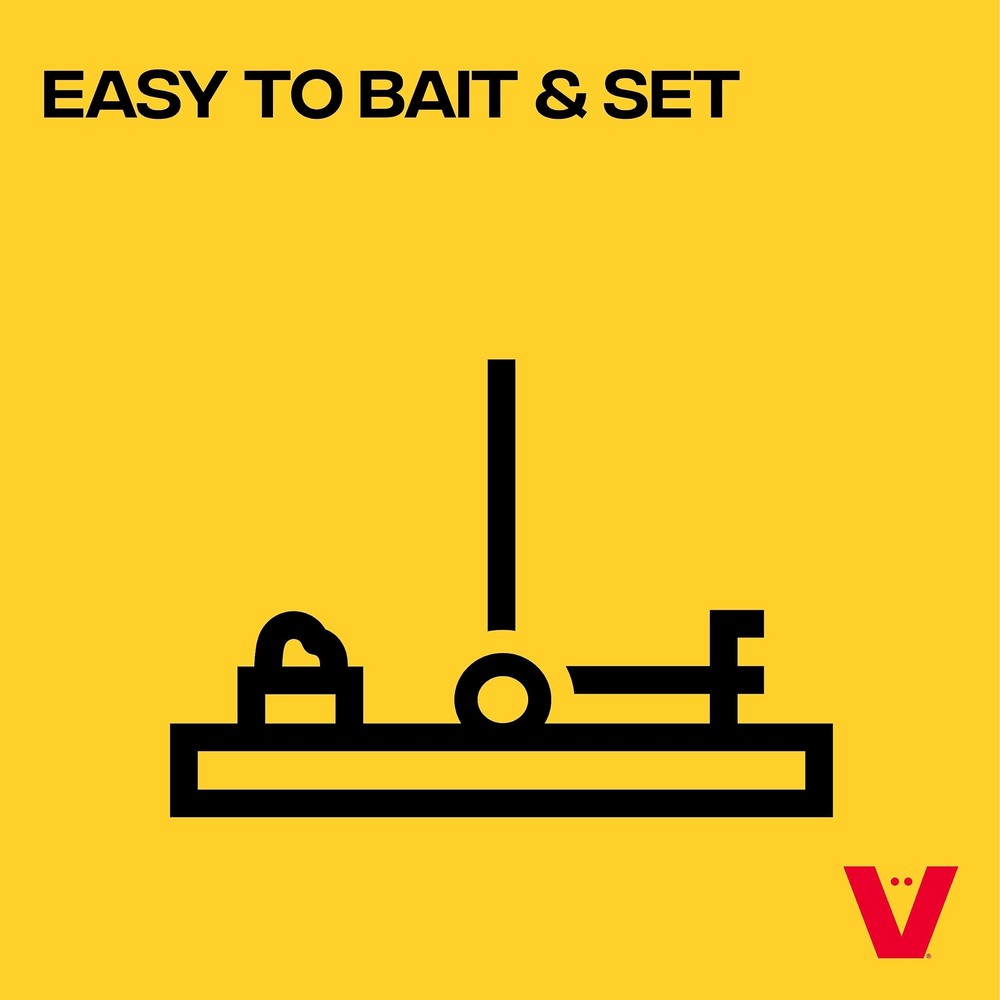 Victor Power Kill Rat Trap 6 Pack Quick Effective Humane Pest Control Device