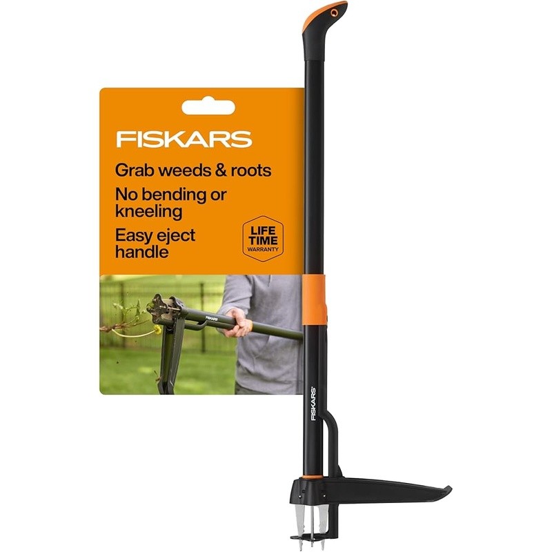 4-Claw Weed Puller Tool Ergonomic Garden Hand Tool Easy-Eject Design Weeding New