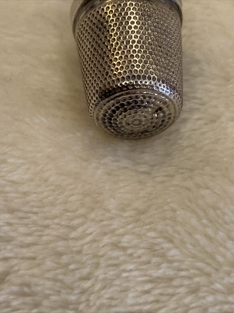 Charles Horner C. H SOLID STERLING SILVER THIMBLE No:7 - Read First