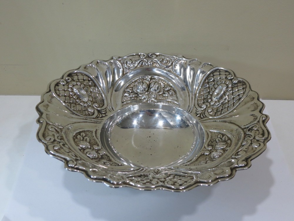 Hazorfim Sterling silver Footed Bowl, 254 grams
