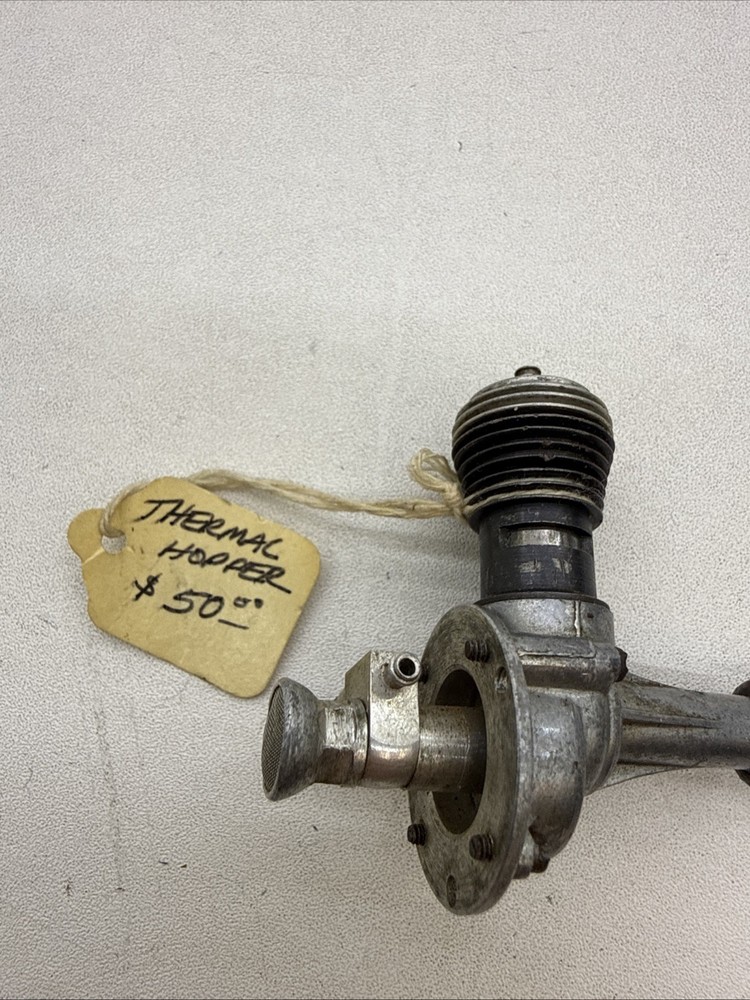 Cox Thermal Hopper .049 Control Line Glow Model Airplane Engine M1