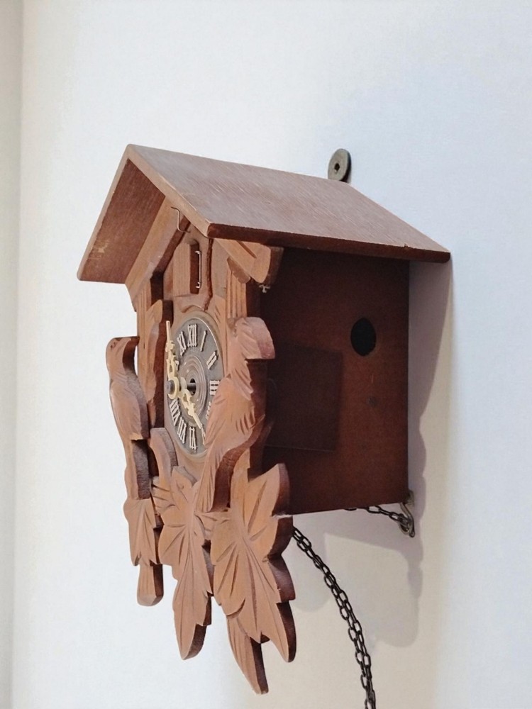 Vtg Germany Cuckoo Clock Untested May Work Or Fix Only What U See In Pic.