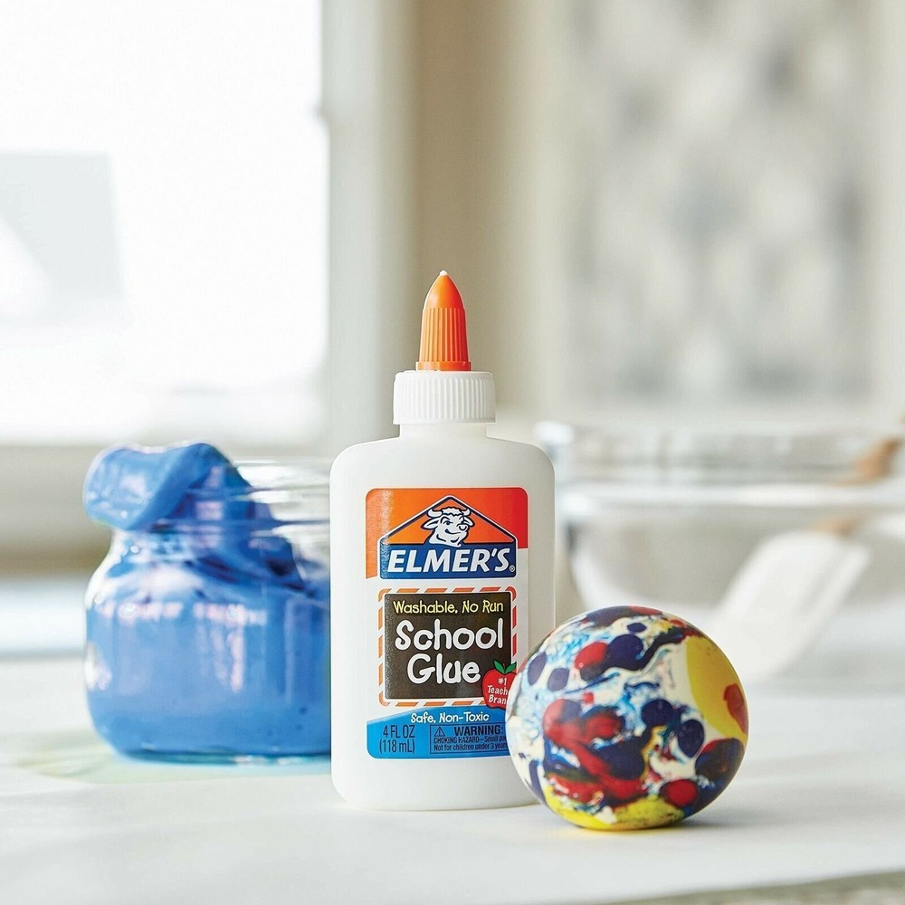 Elmer's Liquid School Glue, Washable, 4 oz