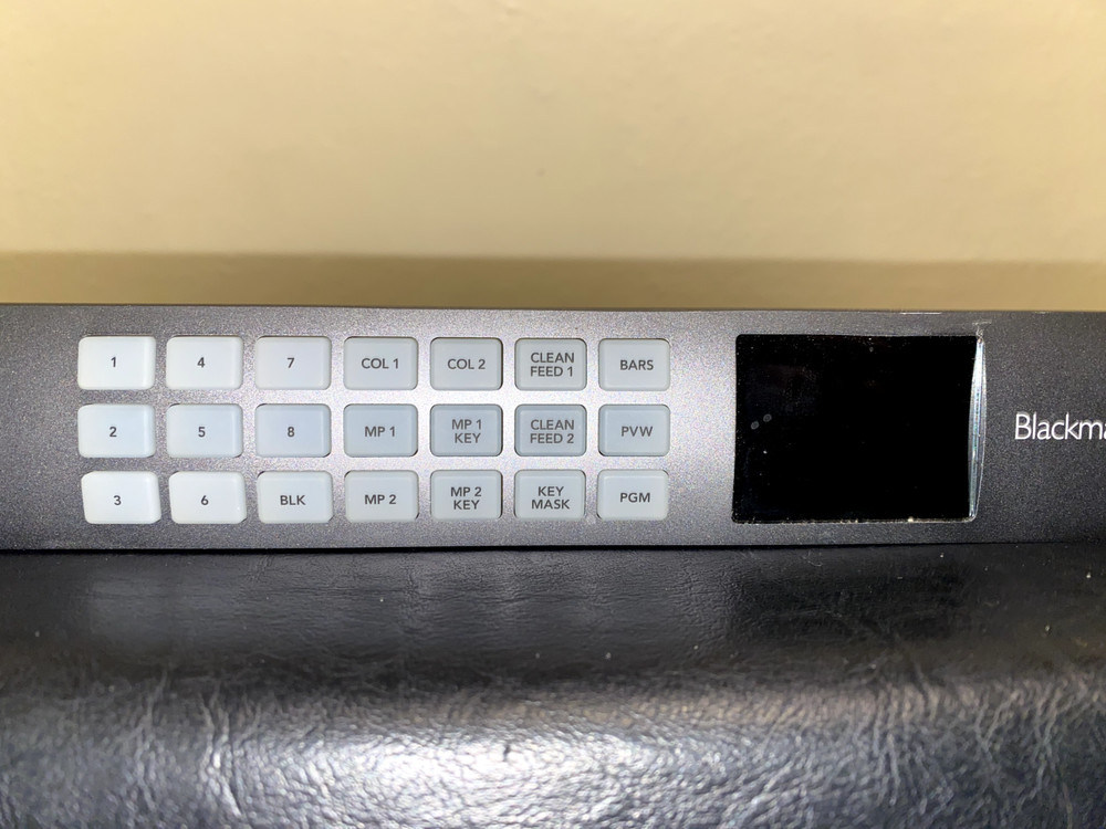 Blackmagic Design ATEM Production Studio 4K 8-input rackmount video switcher