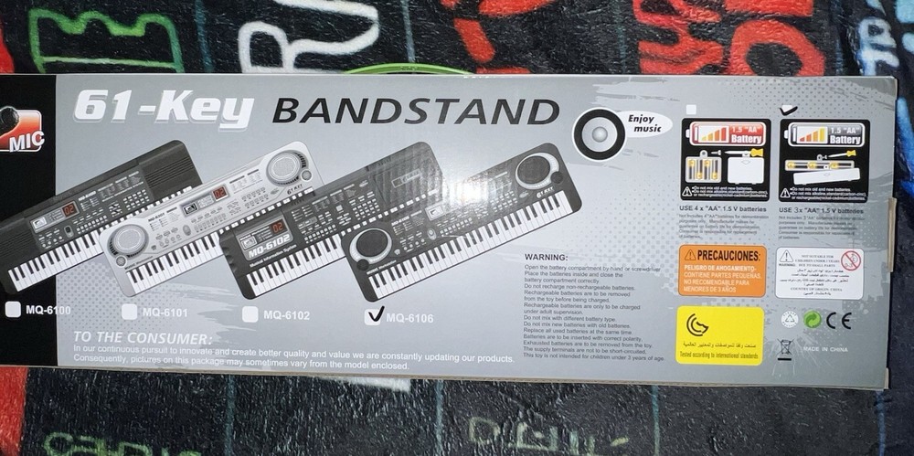 61 Key Bandstand Keyboard