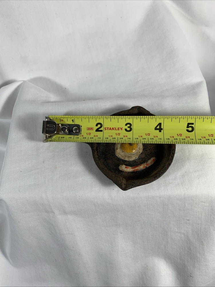 Miniature Cast Iron Skillet 3” Egg and Bacon