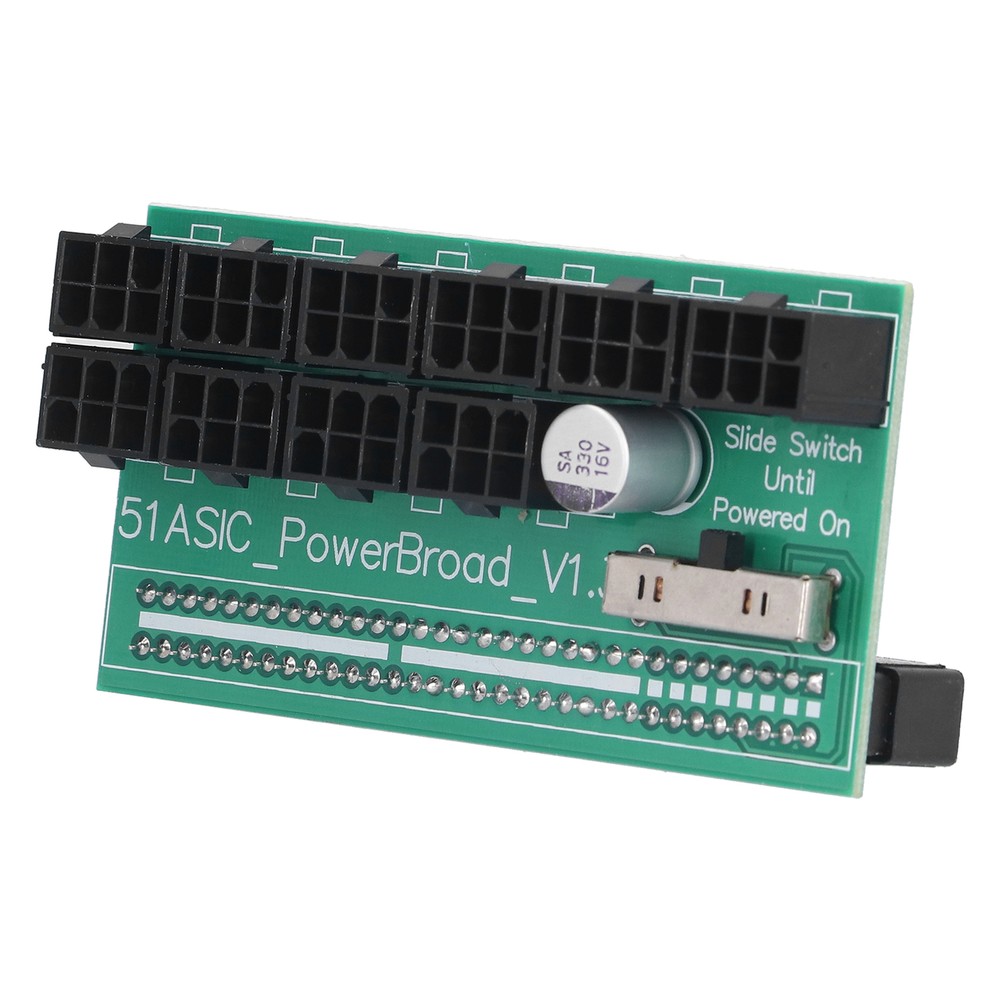 Power Adapter Board 6 Pin Universal Server Power Supply Breakout Converter