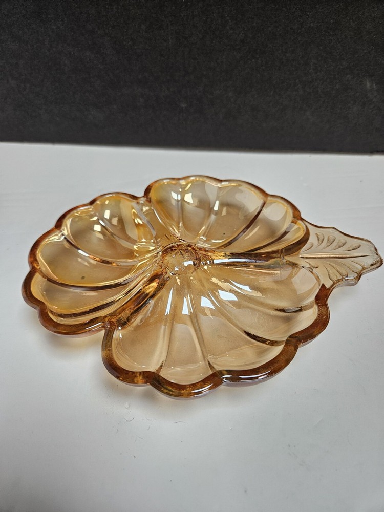 Carnival Glass 6" Nut Dish