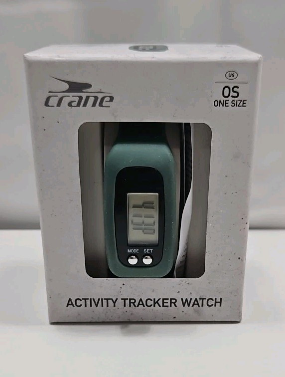Crane Green Activity Tracker Watch One Size