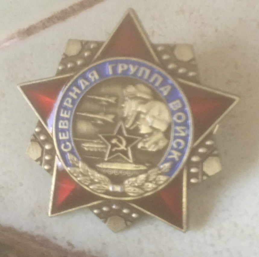 Soviet  North troops  army pin  badge #3s