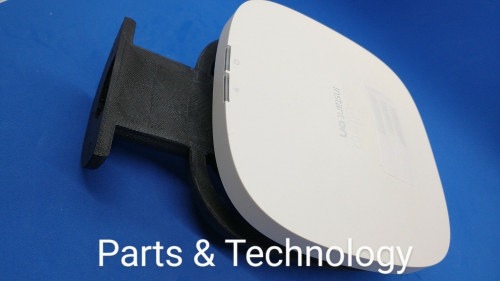 Aruba AP22 right angle wall mount carbon fiber.
