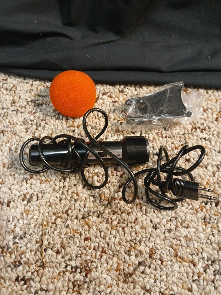 Vintage Panasonic WM-2264 Remote Dynamic Microphone !!