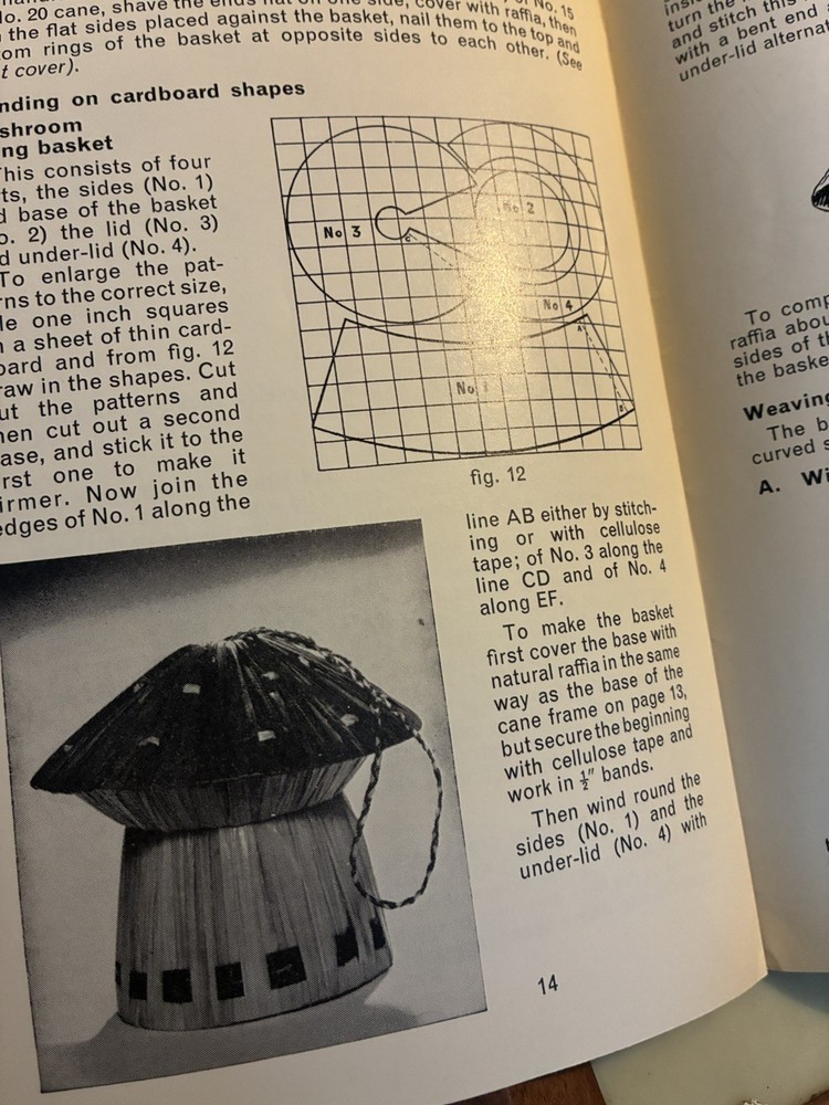 Vintage Raffia Makers Booklet Guide