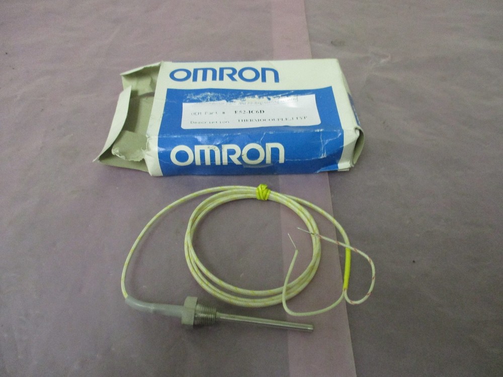 Omron E52-IC6D Thermocouple, J Type, 409650