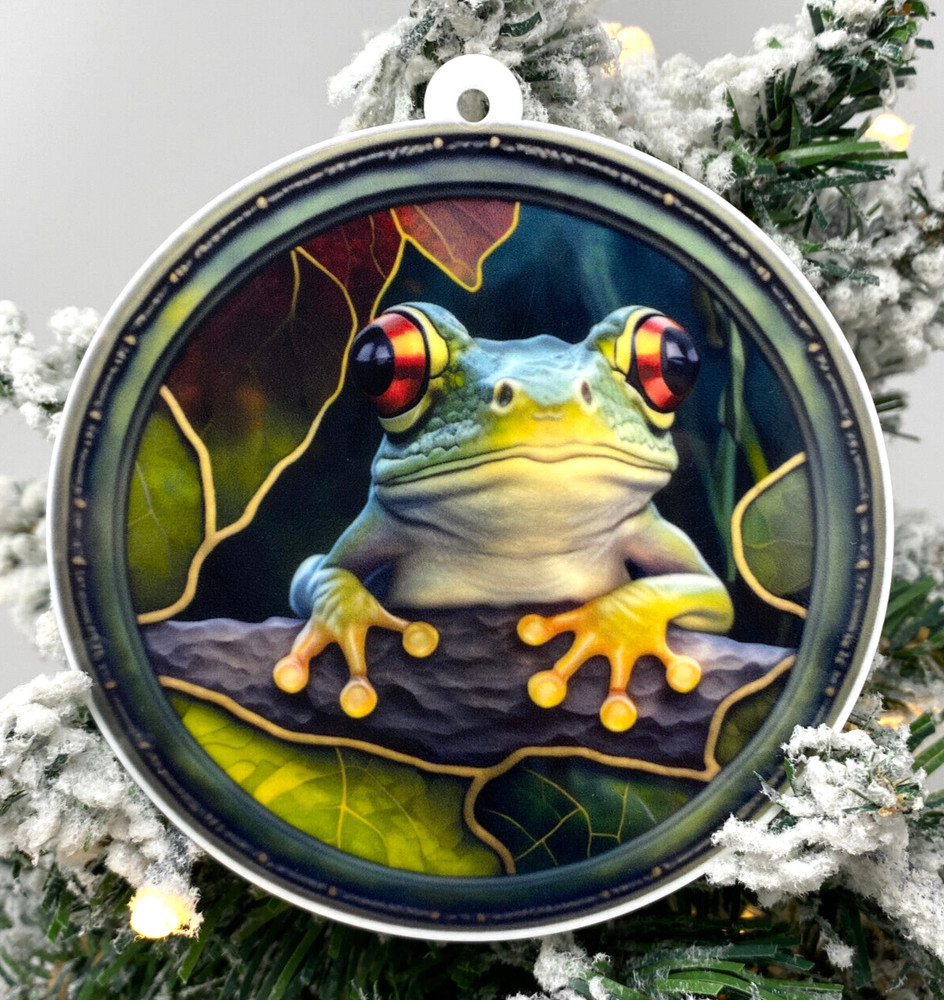Frog Christmas Ornament