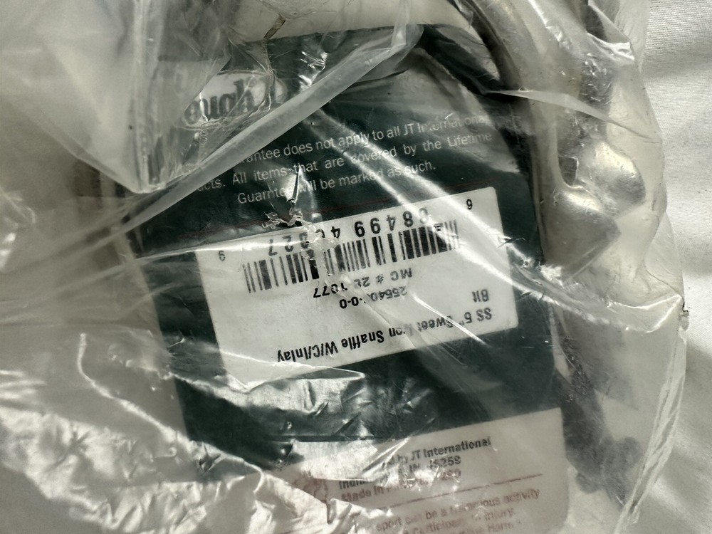 255406 TOUGH 1 SWEET IRON OFFSET DEE SNAFFLE BIT