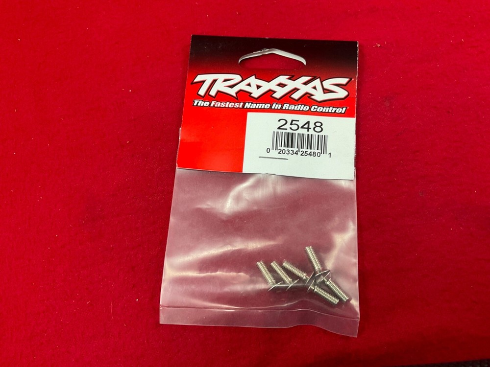 Traxxas 2548 4X12mm Countersunk Phillips SCREWS (6) MACHINE
